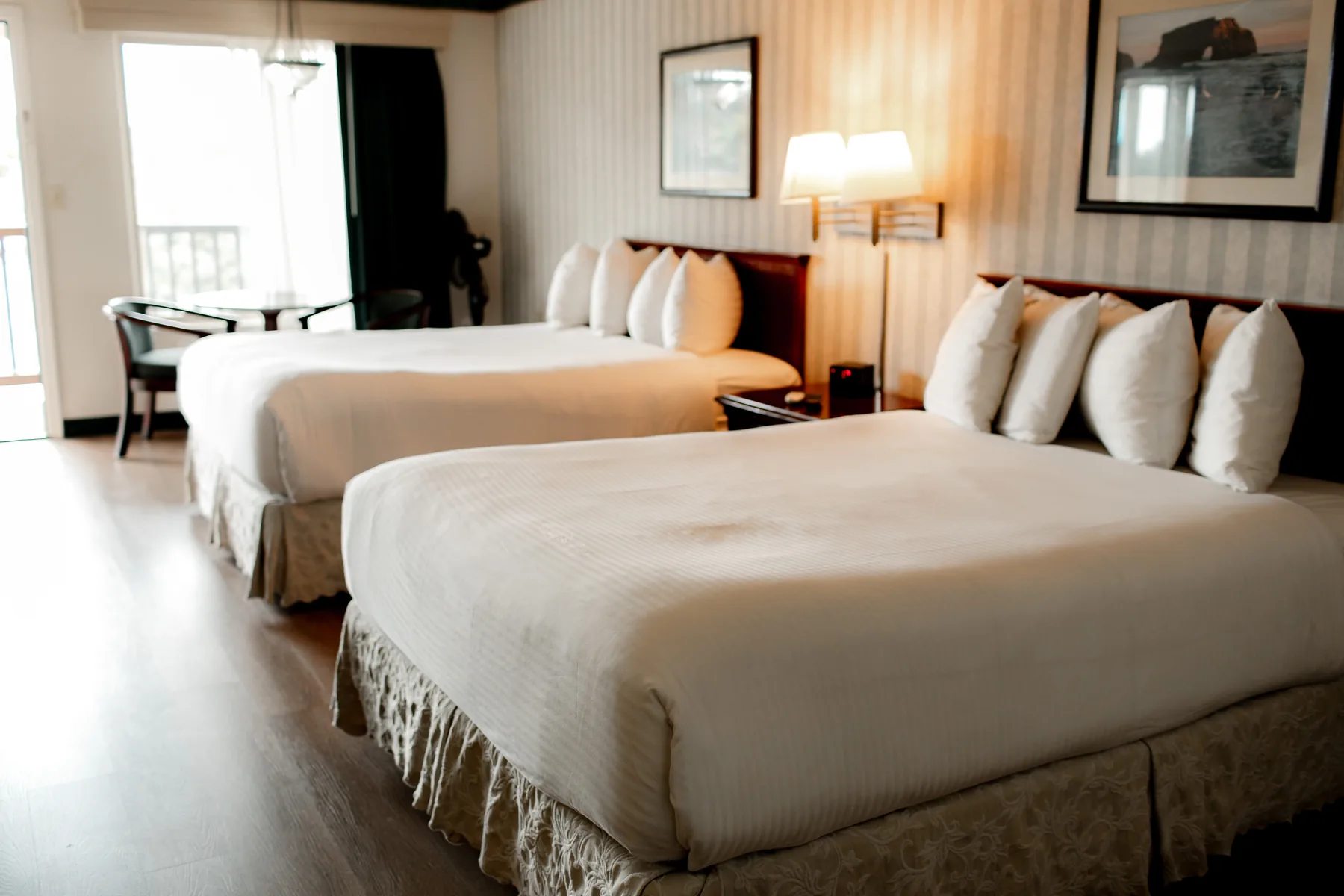 Dog friendly two queen room