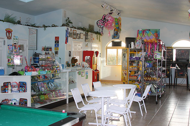 Party Supplies available in store. photo of the store with party supplies including pinatas for your next event.